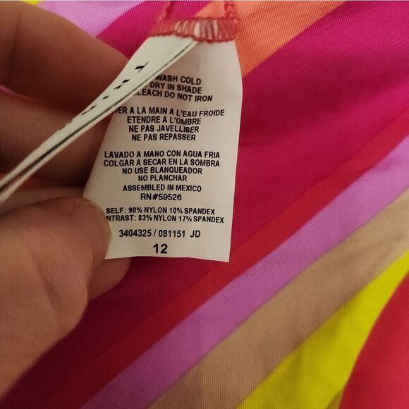 Trina Turk Waltz French Cut Bikini Bottom Size 12 NWT - Picture 6 of 10